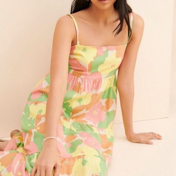 NWT Sanctuary Social Standard Floral Dress (size medium) - Picture 3 of 11